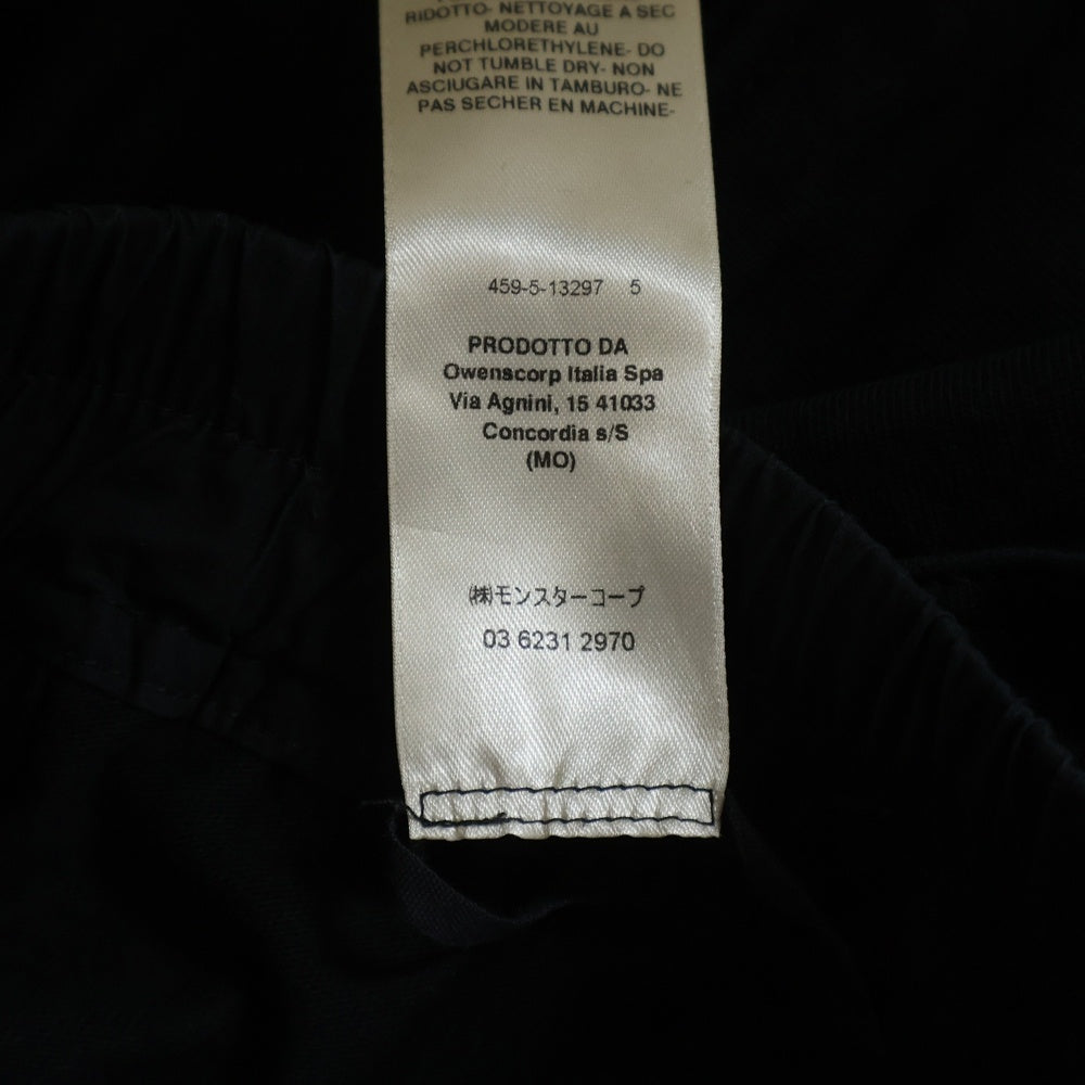 Rick Owens(リックオウエンス) CARGO JOG PANTS カーゴジョグ コットンパンツ ブラック RU19F4396-BA