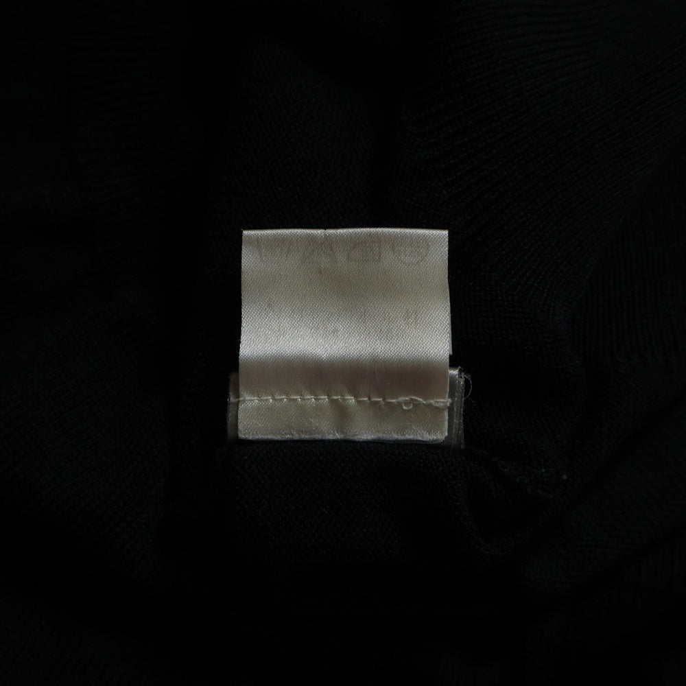 Dior HOMME(ディオールオム) 09AW ハイネックセーター ウールセーター ブラック/レッド 9H3461660078