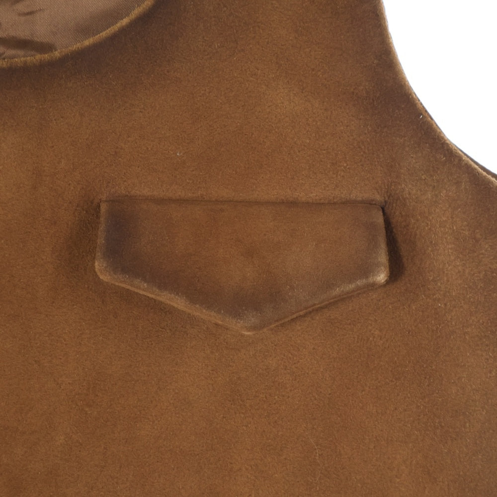 PRADA(プラダ) ラムスキン スエードワンピース ブラウン UPC204 レディース