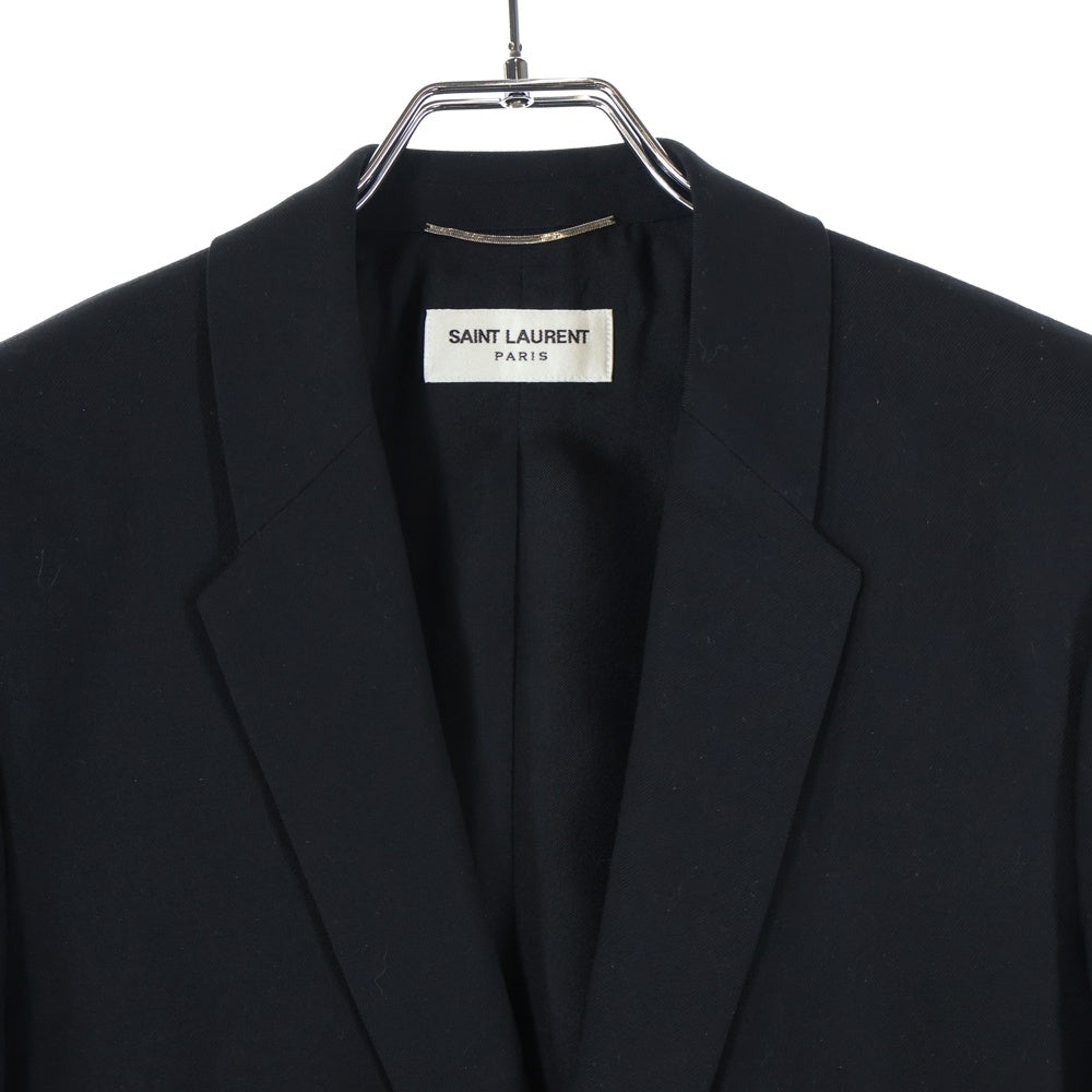 SAINT LAURENT PARIS(サンローランパリ) 2B シングル テーラードジャケット ブラック 482493