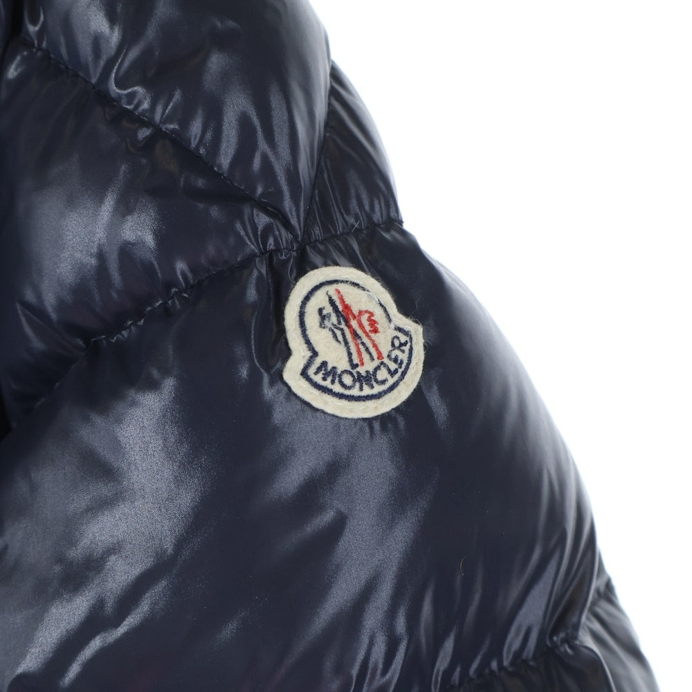 MONCLER(モンクレール) BLIER GIUBBOTTO JACKET ロゴパッチ ダウンジャケット ネイビー C20914090505 68950