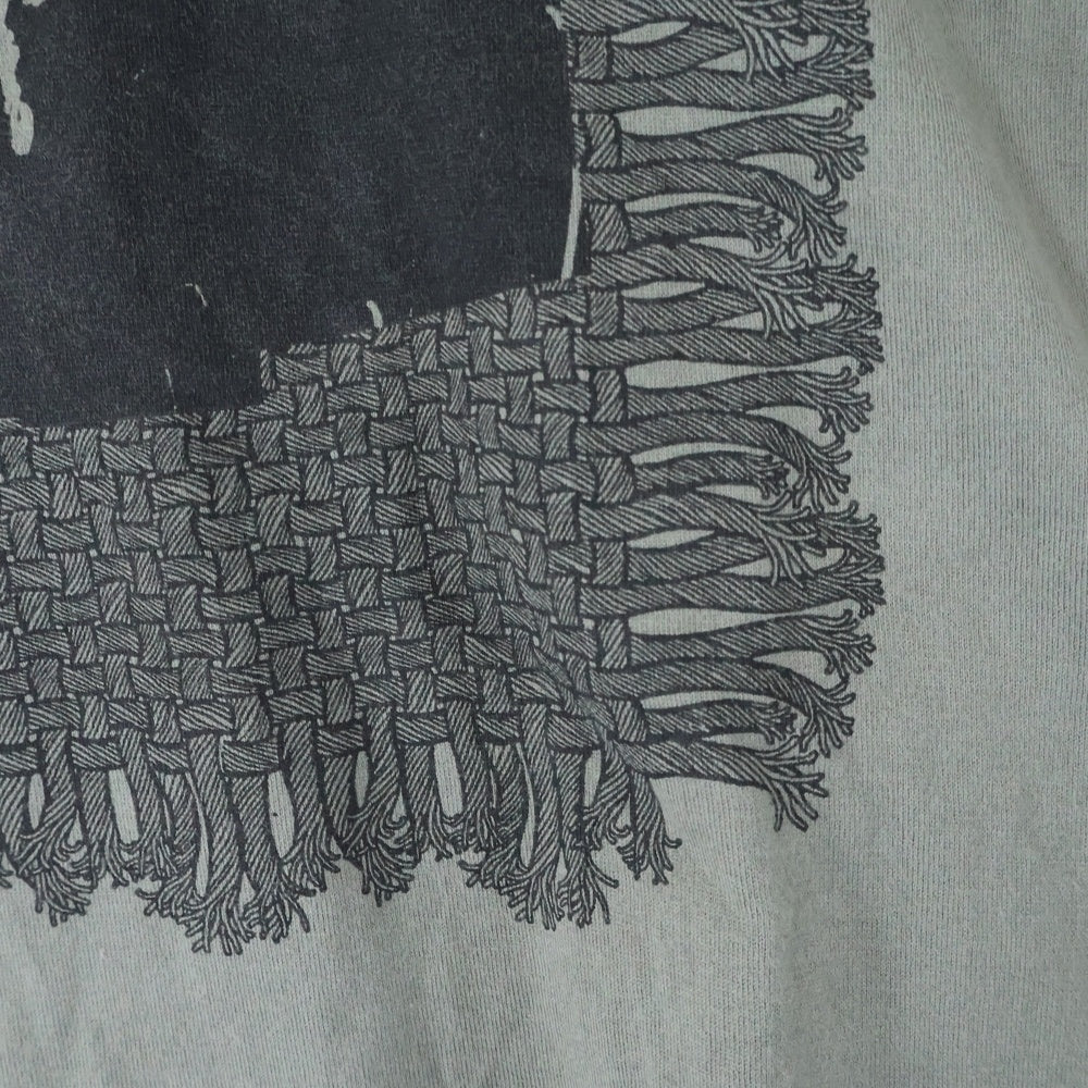Nemeth(ネメス) グラフィックプリント長袖スリーブTシャツ カットソー オリーブ 108