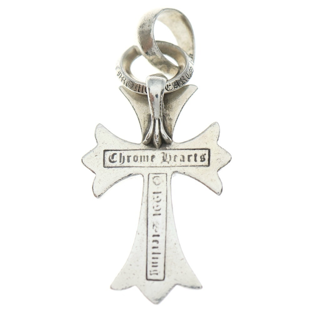 CHROME HEARTS(クロムハーツ) CH CRS SML W/BALE Wベイル スモールCHクロス ペンダントトップ シルバー BCA218