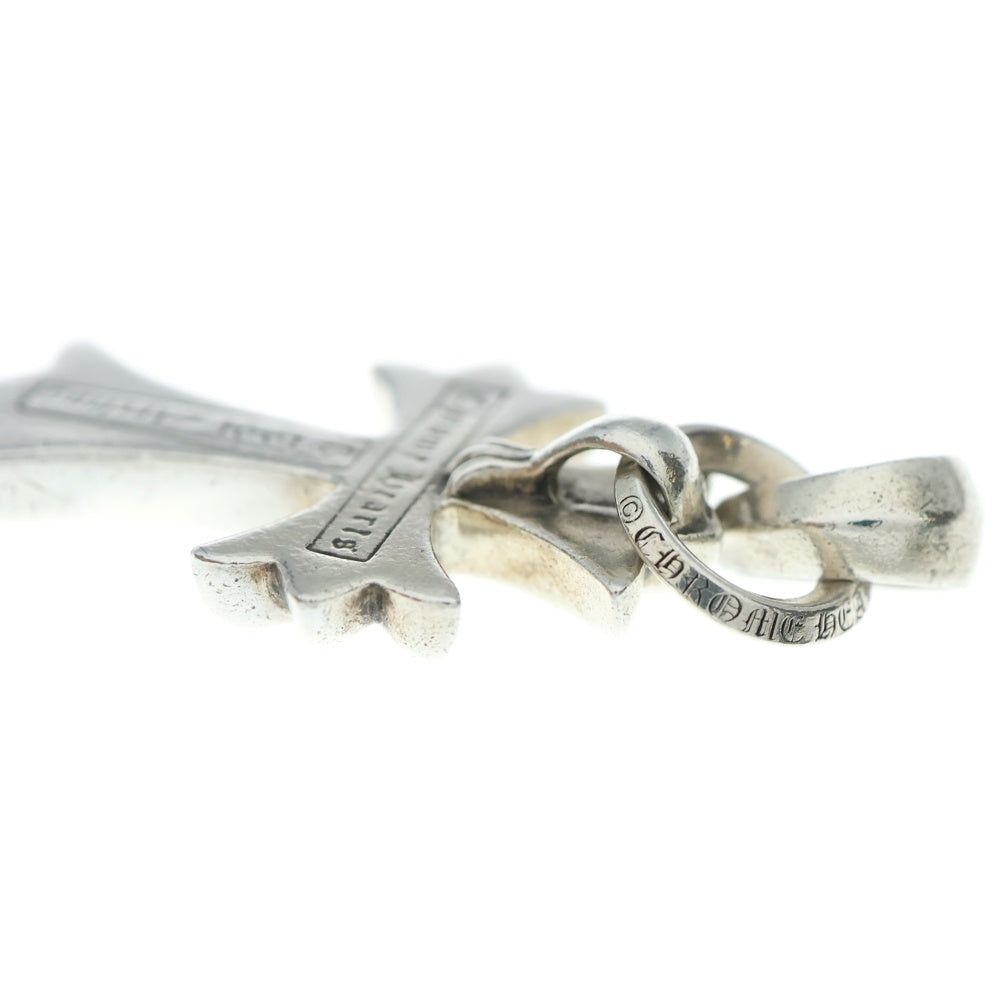 CHROME HEARTS(クロムハーツ) CH CRS SML W/BALE Wベイル スモールCHクロス ペンダントトップ シルバー BCA218