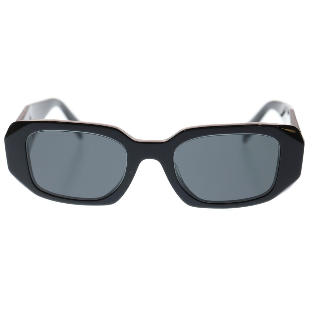 PRADA(プラダ) サイドロゴ スクエアサングラス アイウェア ブラック