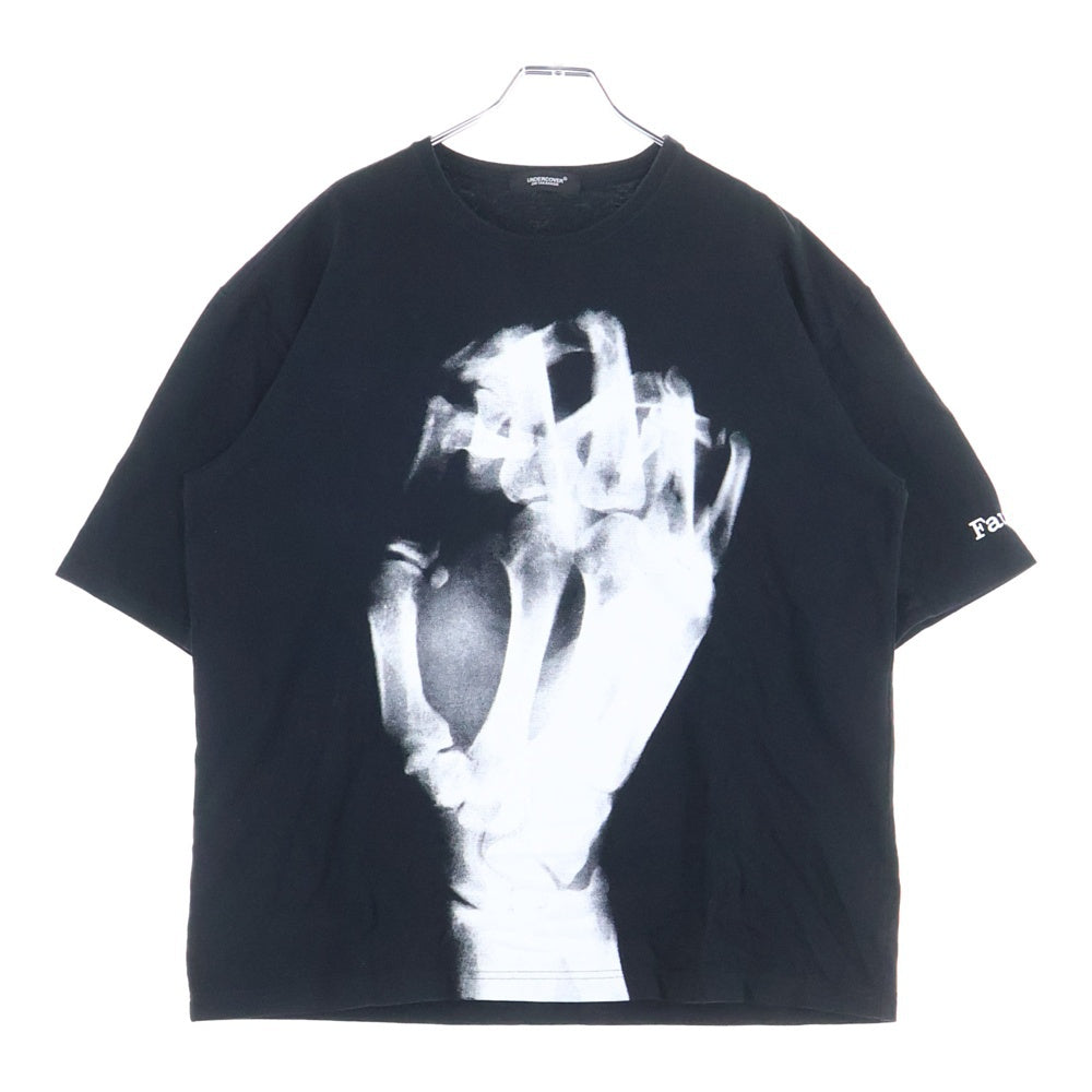UNDERCOVER(アンダーカバー) 25AW FAUST T-SHIRT ファウスト グラフィック半袖Tシャツ ブラック UC2E4813-8