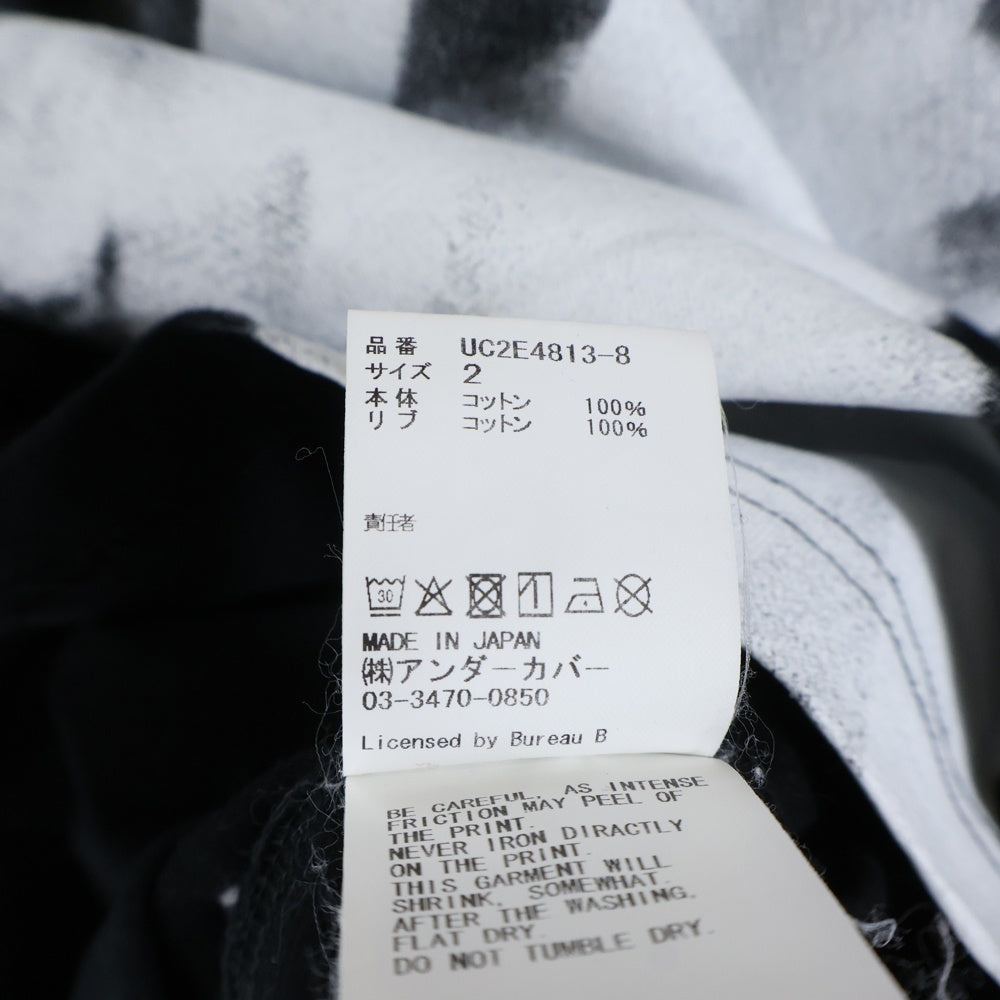 UNDERCOVER(アンダーカバー) 25AW FAUST T-SHIRT ファウスト グラフィック半袖Tシャツ ブラック UC2E4813-8