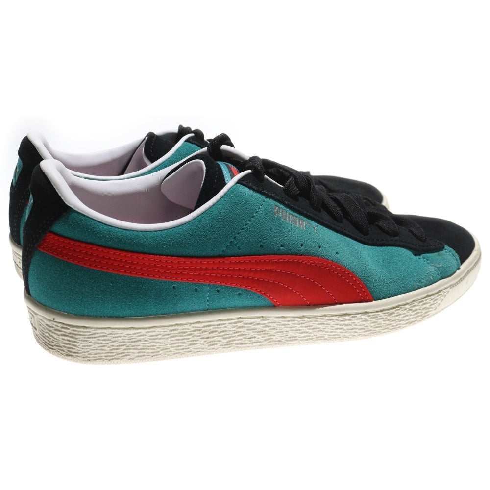 PUMA(プーマ) ×Kamen Rider ×atmos Suede VTG Green Lagoon シン仮面ライダー アトモス スウェード ヴィンテージ グリーンラグーン ローカットスニーカー マルチ 394967-01