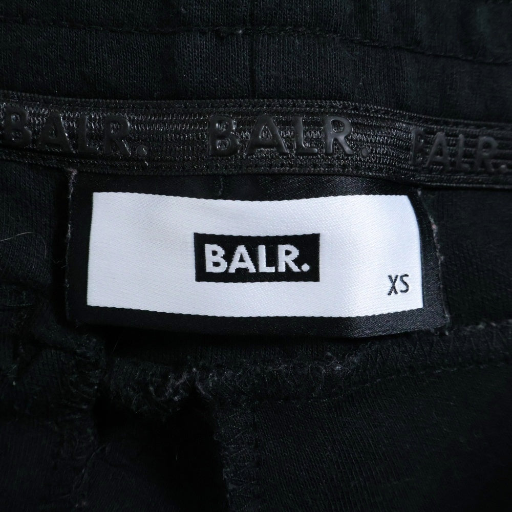 BALR.(ボーラー) メタルロゴ スウェットパンツ ジョガーパンツ ブラック