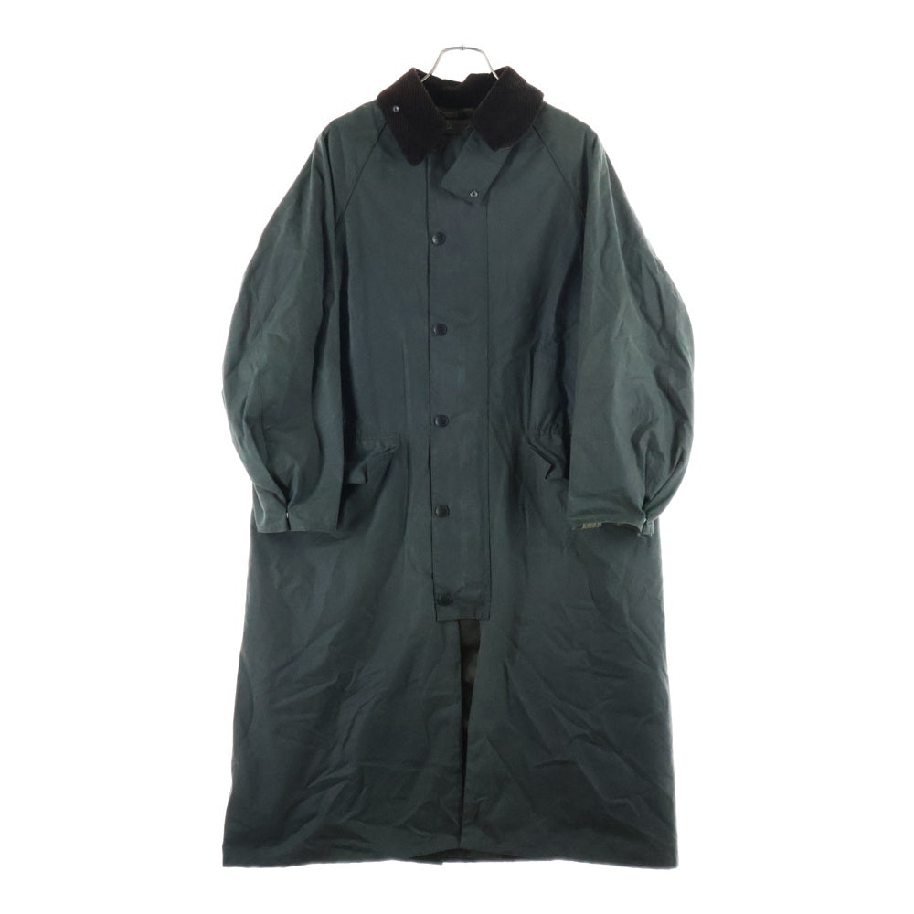 Barbour(バブアー) BURGHLEY バーレー オイルドロングジャケット ロングコート カーキ 222MWX1674