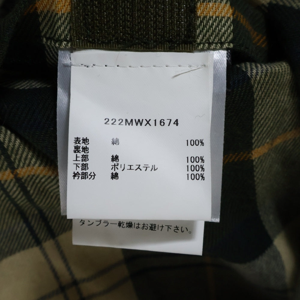 Barbour(バブアー) BURGHLEY バーレー オイルドロングジャケット ロングコート カーキ 222MWX1674