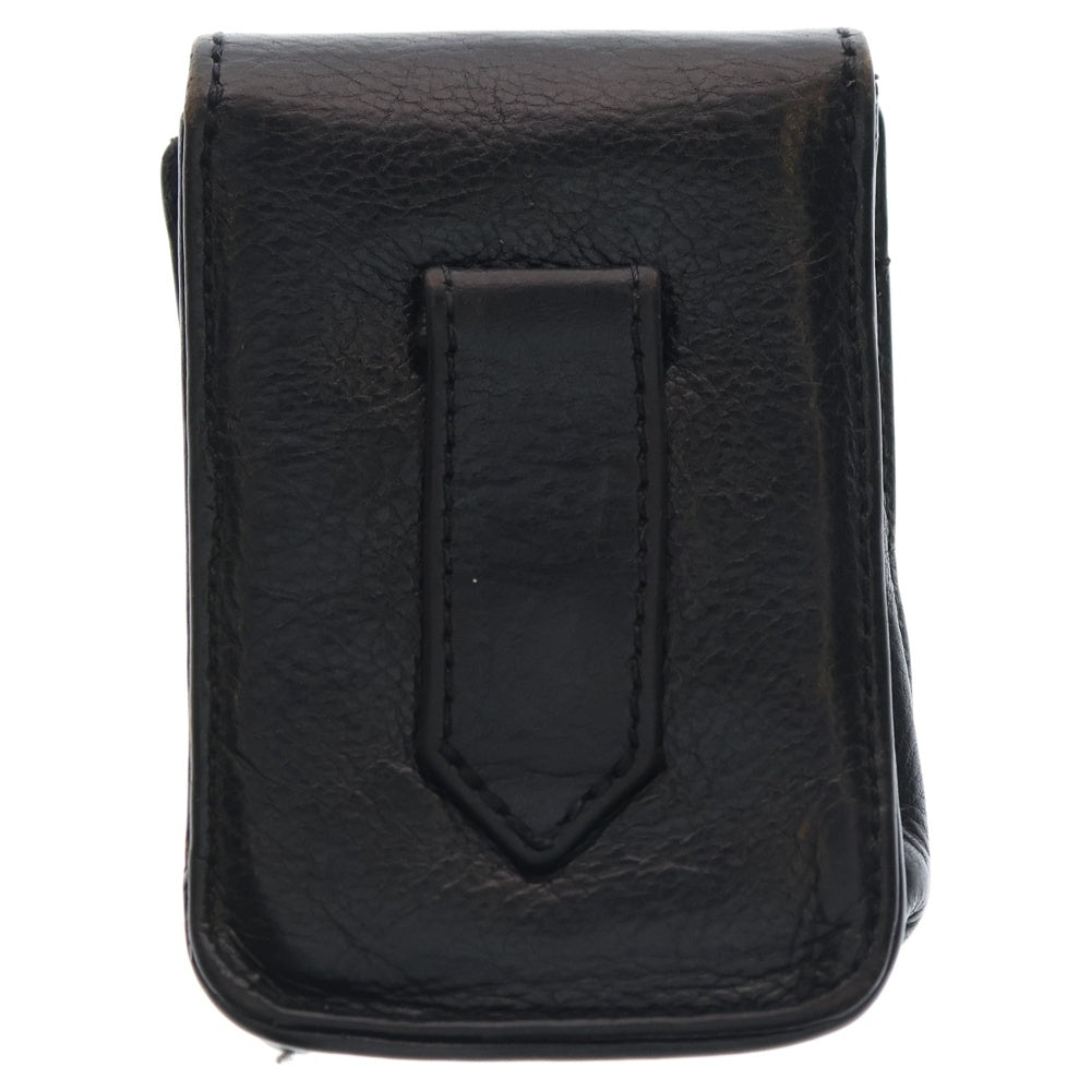 CHROME HEARTS(クロムハーツ) DAGGER CIGARETTE CASE CHクロス シガレットケース 煙草入れ ブラック/シルバー