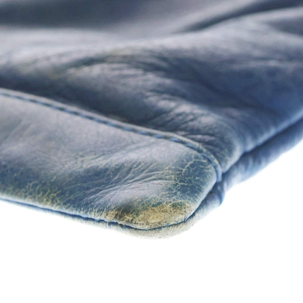 BALENCIAGA(バレンシアガ) クラシッククリップ クラッチバッグ セカンドバッグ ブルー 273023 レディース