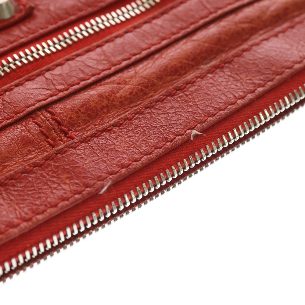 BALENCIAGA(バレンシアガ) クラシッククリップ クラッチバッグ セカンドバッグ レッド 273023 レディース