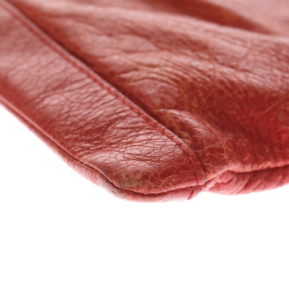 BALENCIAGA(バレンシアガ) クラシッククリップ クラッチバッグ セカンドバッグ レッド 273023 レディース