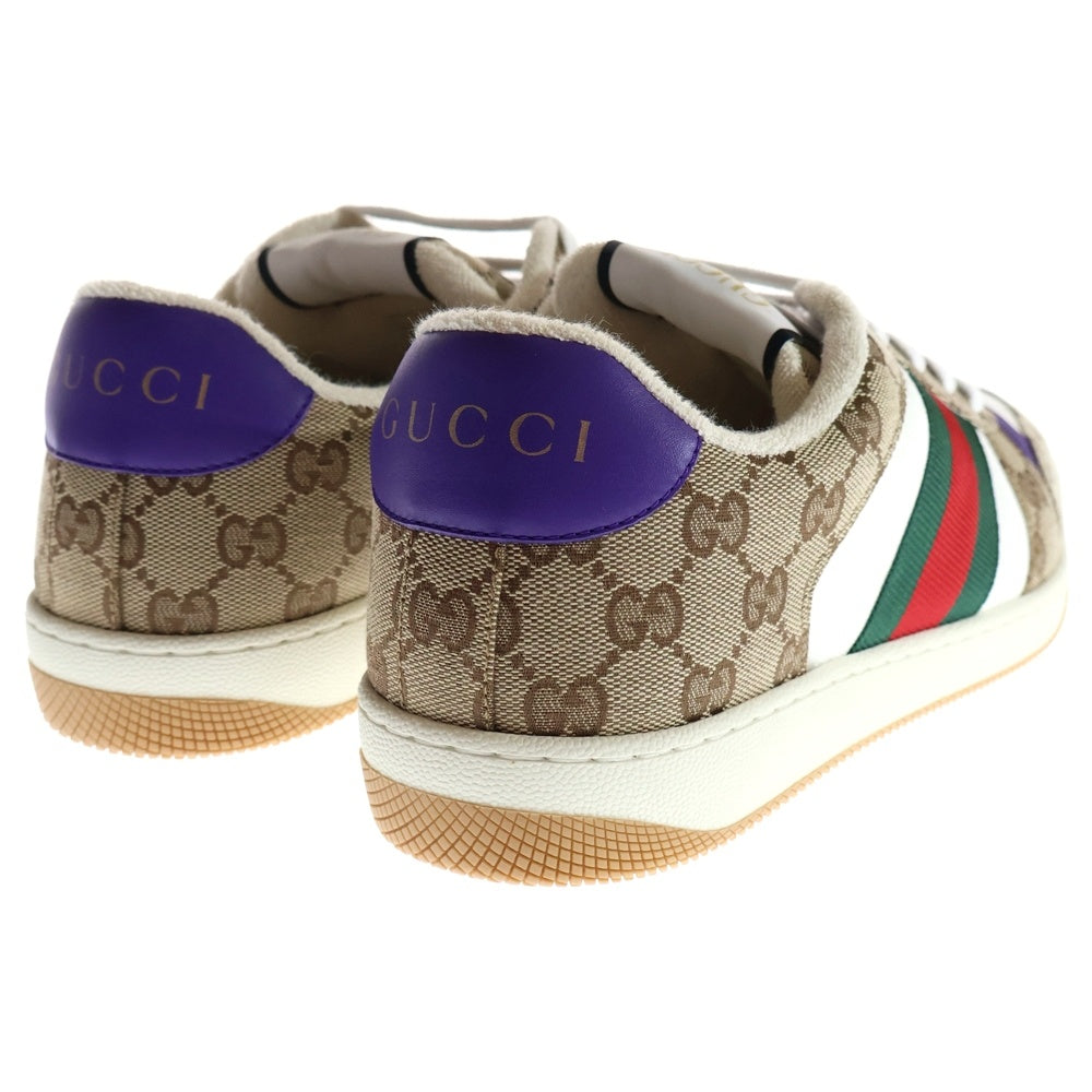 GUCCI(グッチ) Screener sneakers スクリーナースニーカー サイドラインデザイン シューズ マルチカラー