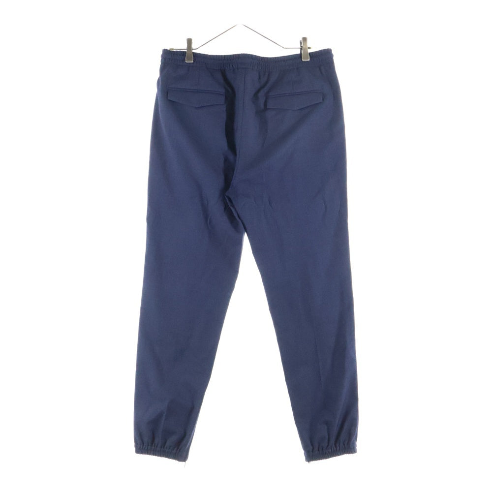 DIOR(ディオール) ウールジャガードパンツ ドローコード付きジョガーパンツ ネイビー 113C122A5294