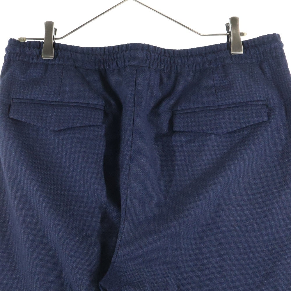 DIOR(ディオール) ウールジャガードパンツ ドローコード付きジョガーパンツ ネイビー 113C122A5294