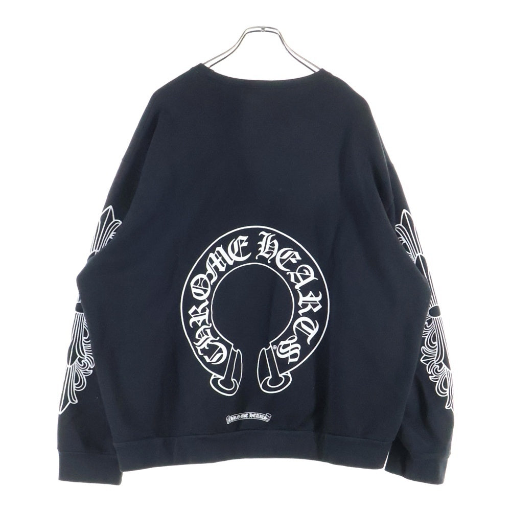 CHROME HEARTS(クロムハーツ) SWTSHRT 袖フローラル バックホース