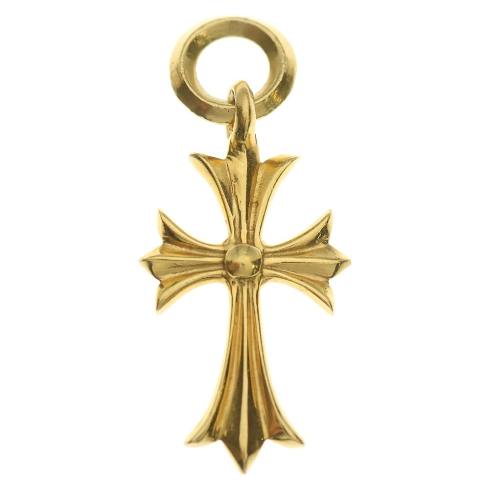 CHROME HEARTS(クロムハーツ) 22K TINY CH CROSS タイニーCHクロス ペンダントトップ ゴールド BCA051