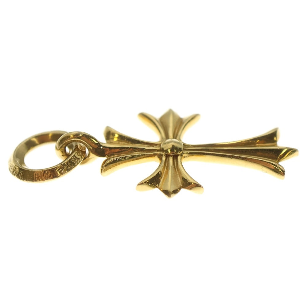 CHROME HEARTS(クロムハーツ) 22K TINY CH CROSS タイニーCHクロス ペンダントトップ ゴールド BCA051