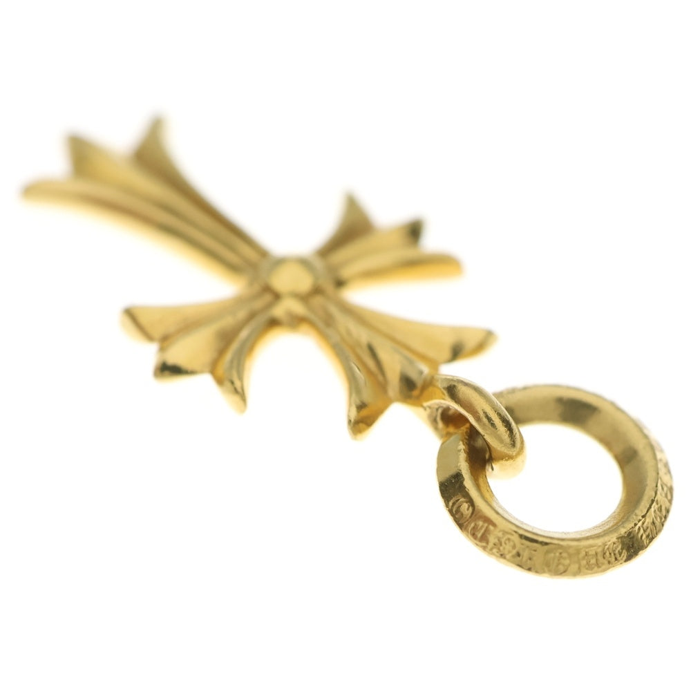 CHROME HEARTS(クロムハーツ) 22K TINY CH CROSS タイニーCHクロス ペンダントトップ ゴールド BCA051