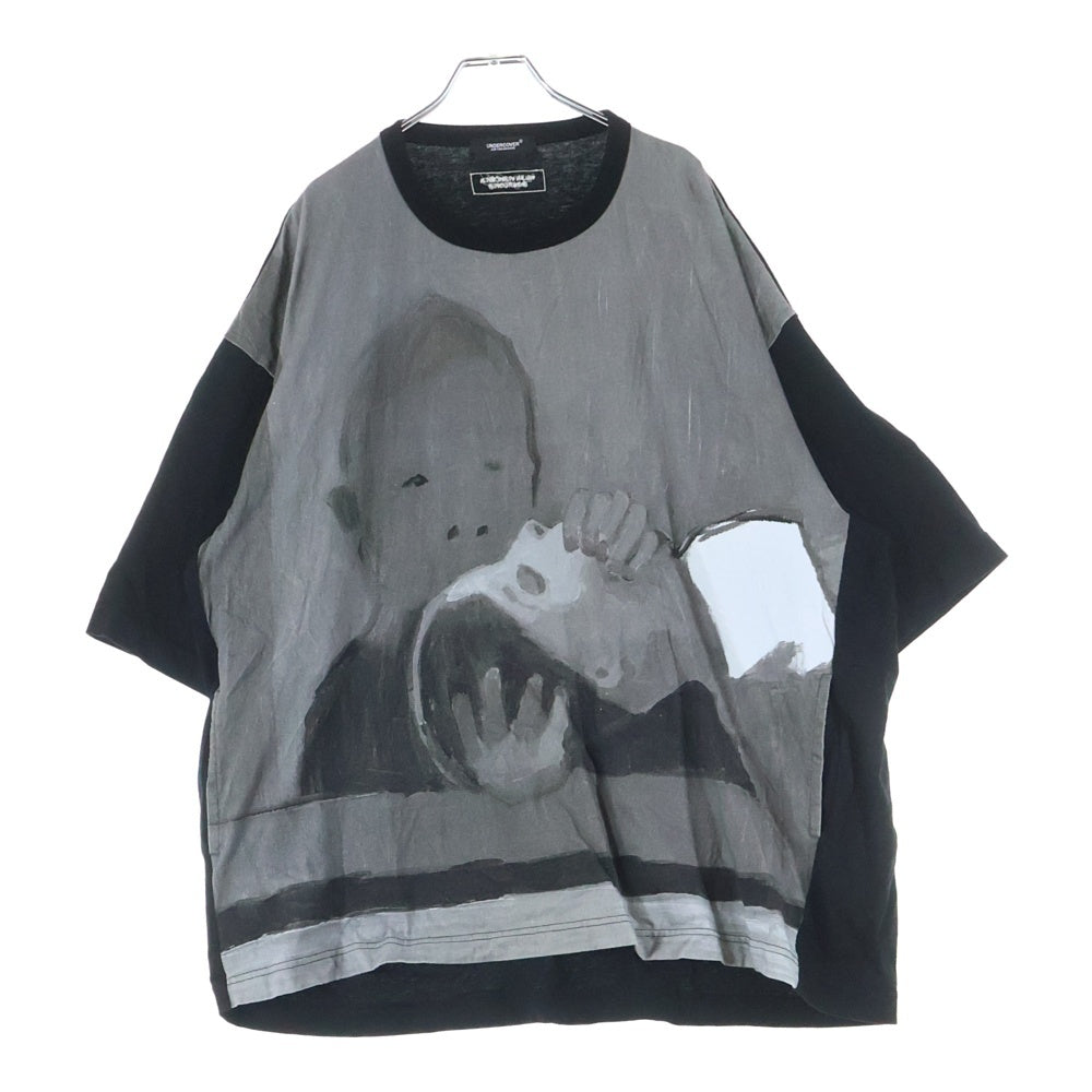 UNDERCOVER(アンダーカバー) グラフィックプリント 半袖Tシャツ カットソー ブラック UC1D4807-1