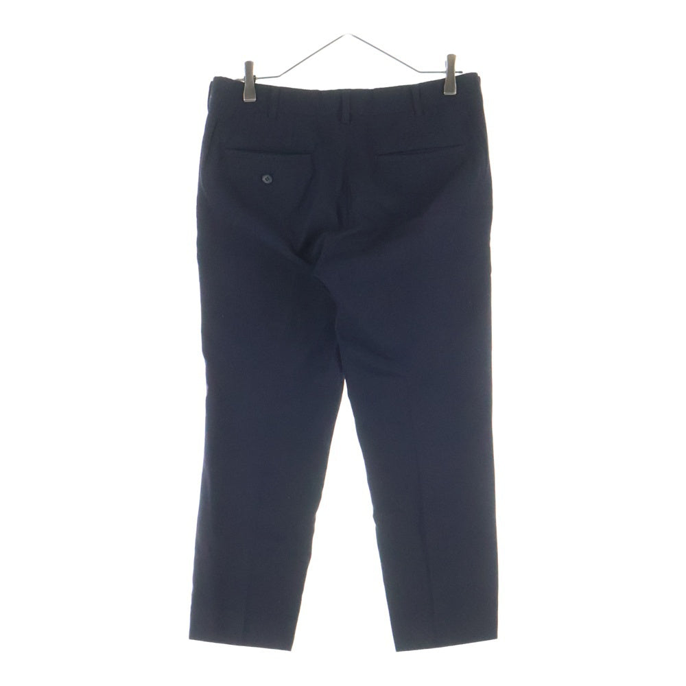 COMME des GARCONS HOMME PLUS(コムデギャルソンオムプリュス) ウール フロントタック スラックスパンツ ブラック PN-P048