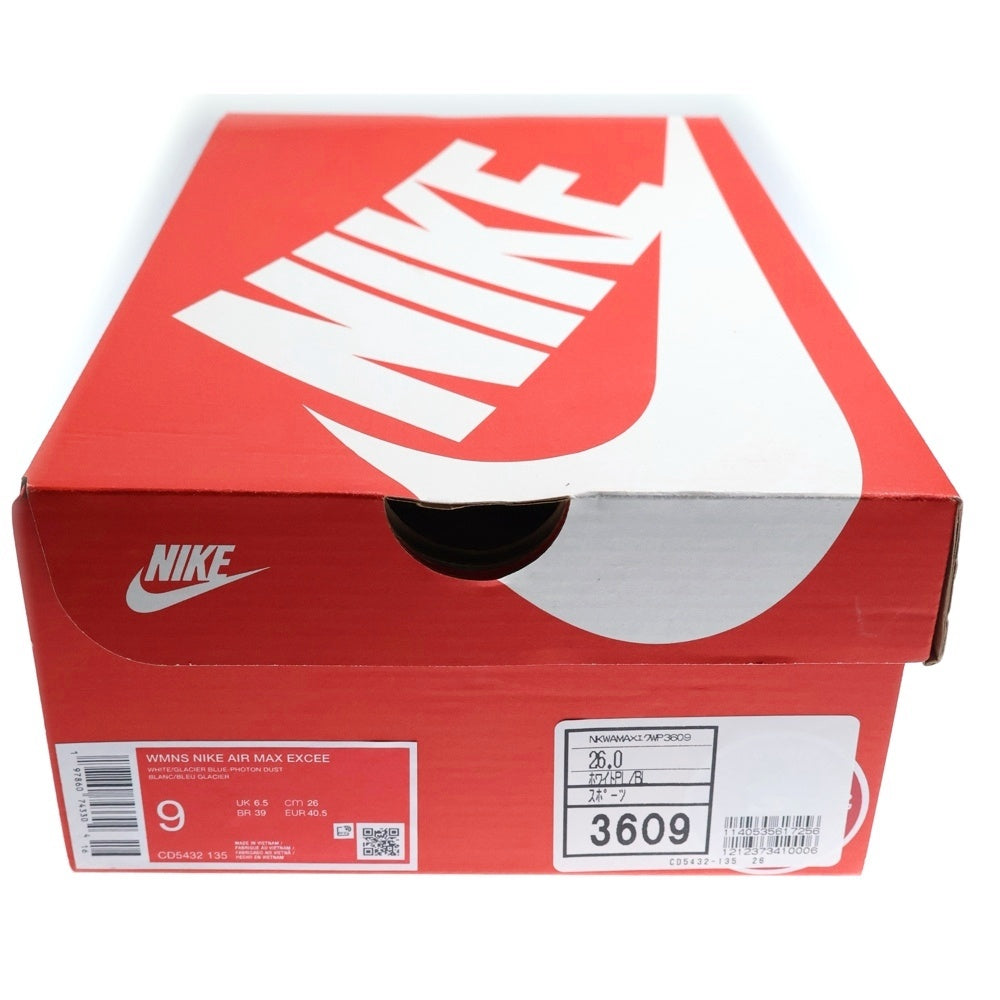NIKE(ナイキ) AIR MAX EXCEE エアマックス エクシー ローカットスニーカー ホワイト US9/26.0cm CD5432-135