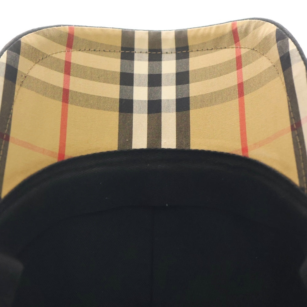 BURBERRY(バーバリー) TBロゴ ベースボールキャップ 帽子 ブラック 8010946