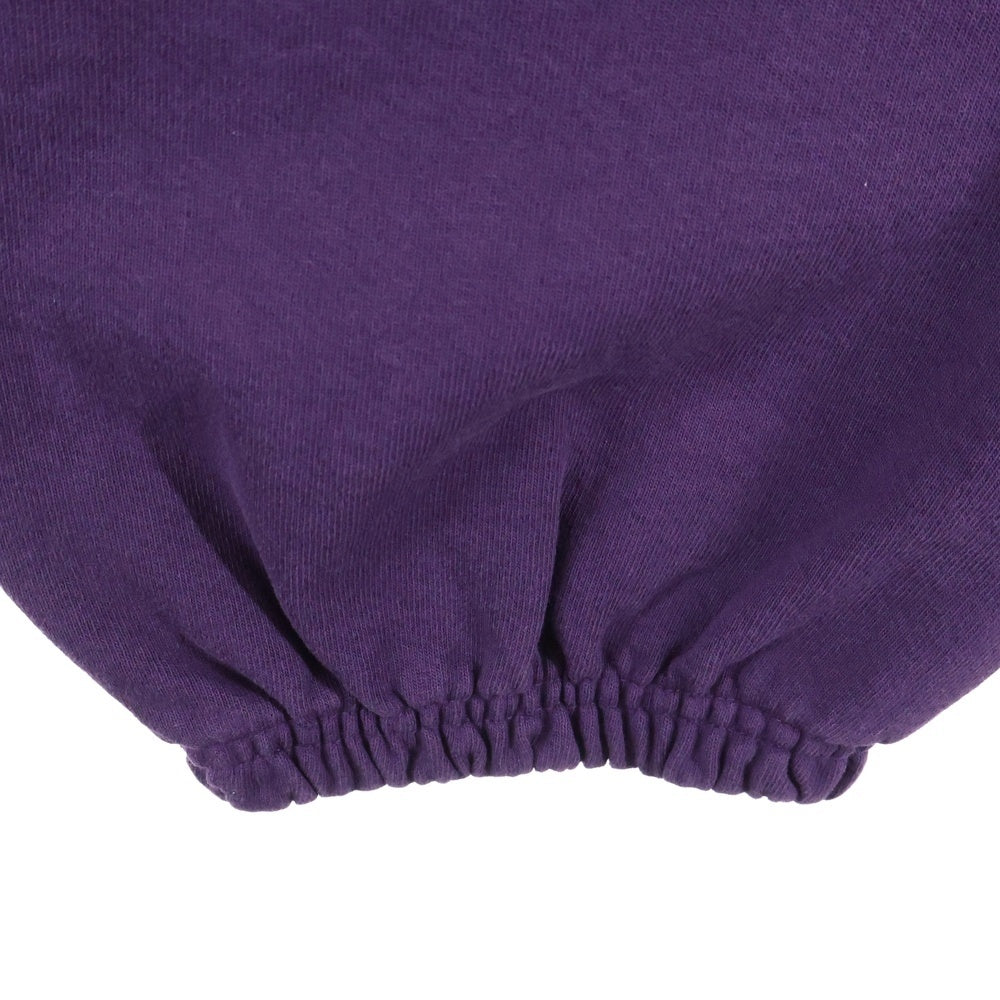 SP5DER(スパイダー) フロントロゴスウェットパンツ ジョガーパンツ パープル