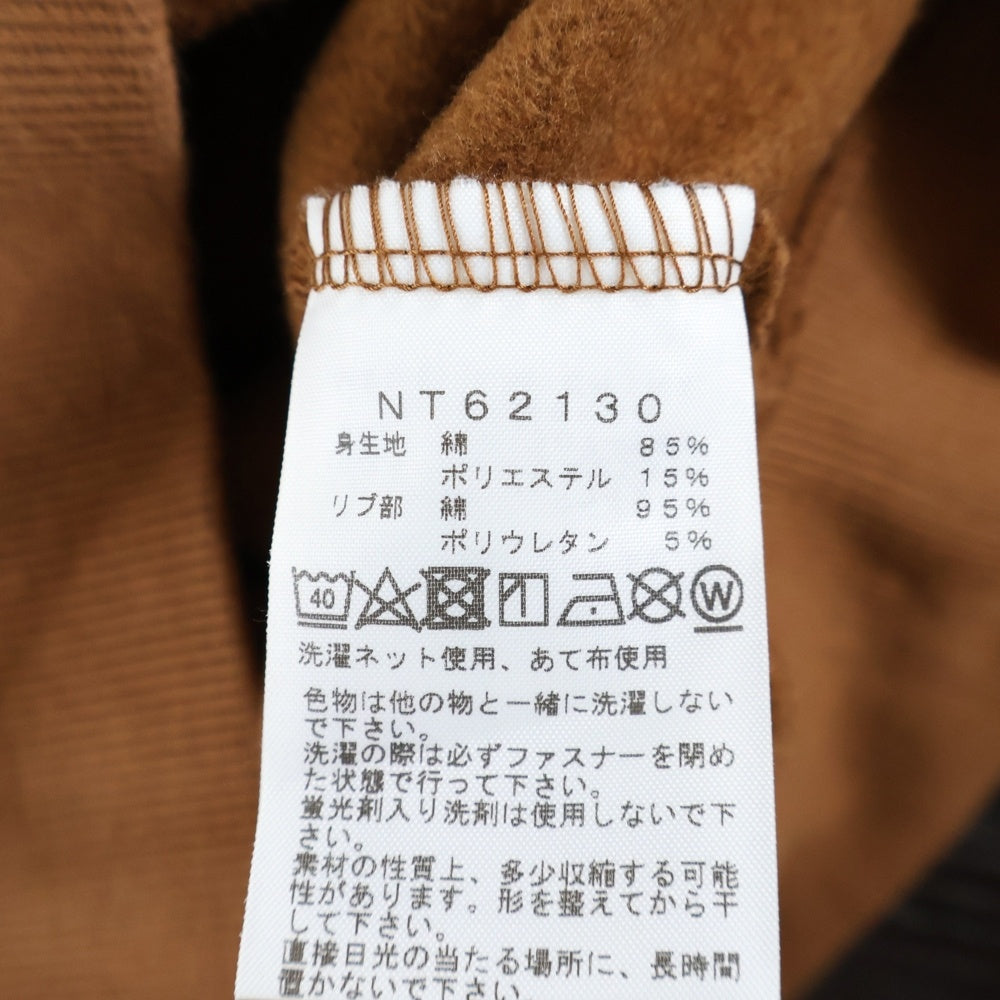 THE NORTH FACE(ザノースフェイス) REARVIEW FULL ZIP HOODIE リアビューフルジップフーディ ブラウン NT62130
