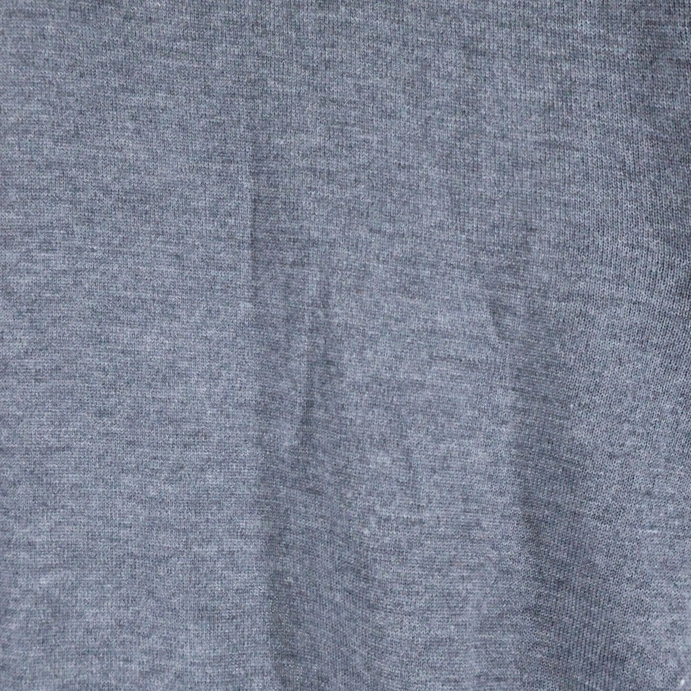 THOM BROWNE(トムブラウン) クルーネックニット ウールセーター グレー MKA279A-00014035