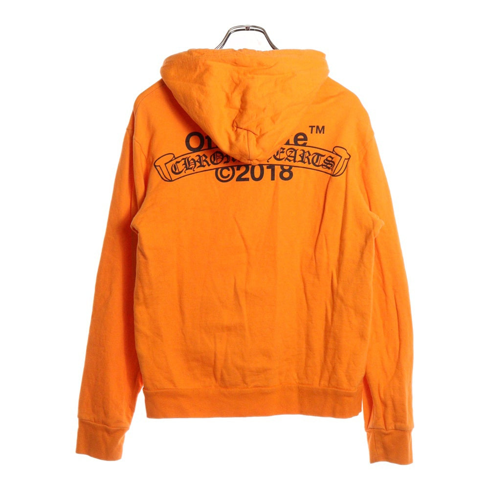 CHROME HEARTS(クロムハーツ) 2018SS ×OFF-WHITE Pullover Hoodie オフ