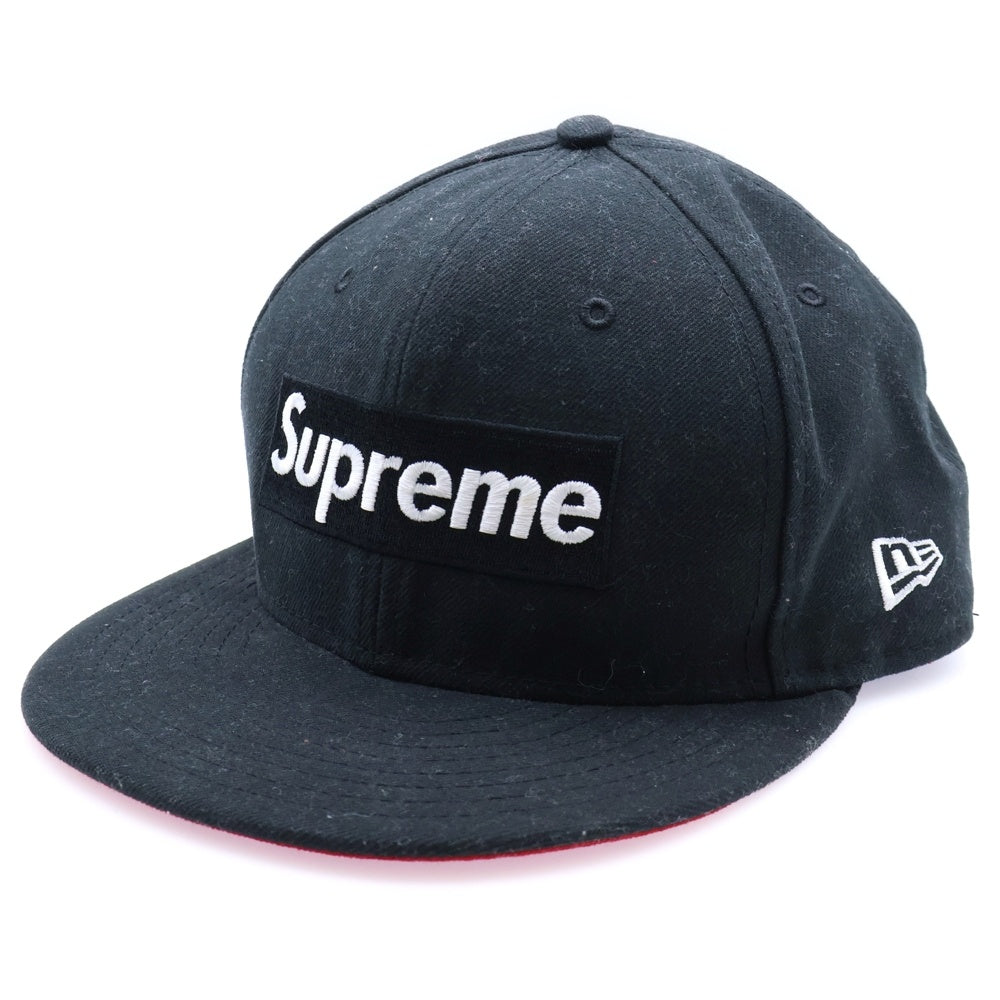 SUPREME(シュプリーム) 13AW ×NEW ERA GORE-TEX Box Logo ニューエラ ゴアテックス ボックスロゴ ベースボールキャップ 帽子 ブラック