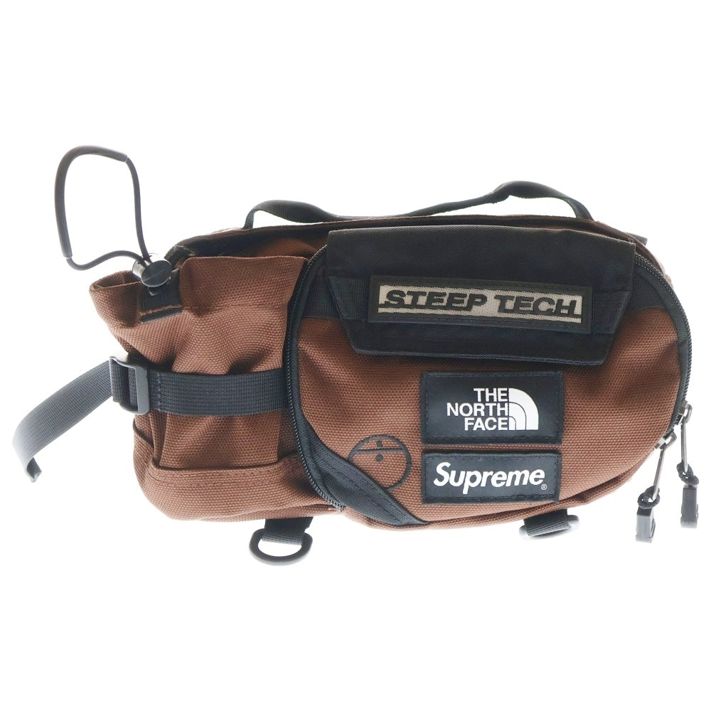 SUPREME(シュプリーム) 22AW × THE NORTH FACE Steep Tech Waist Bag スティープテック ウエストバッグ ブラウン