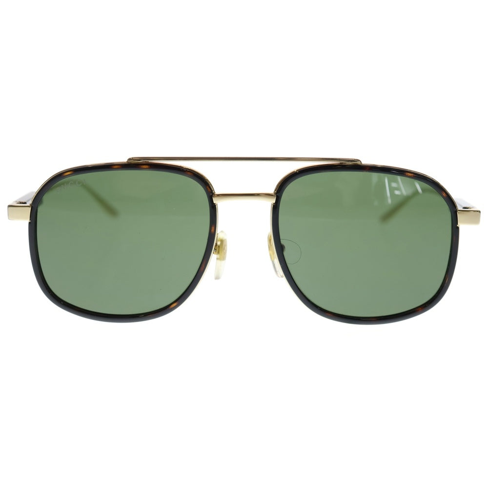 GUCCI(グッチ) 002 ナビゲーター オプティカルフレーム サングラス メガネ ゴールド/ブラック 561120