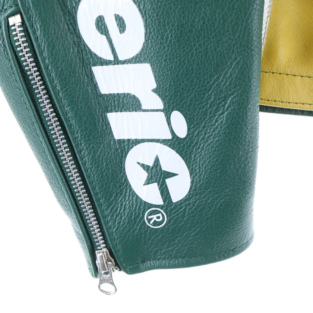 SUPREME(シュプリーム) 24AW×Hysteric Glamour Vanson Lether Jacket バンソン レザージャケット グリーン