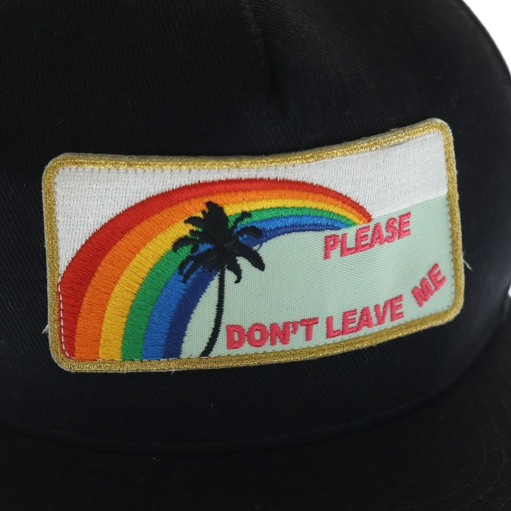 SAINT LAURENT PARIS(サンローランパリ) 16SS パームツリーキャップ トラッカーキャップ 帽子 ブラック 419293 Y3NM1