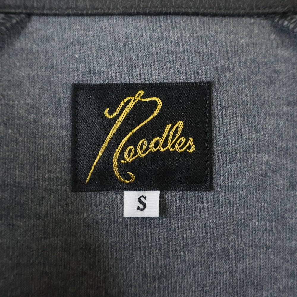 Needles(ニードルス) 25AW Track Jacket LHP別注 フェイクレザー トラックジャケット ブラック RW1574