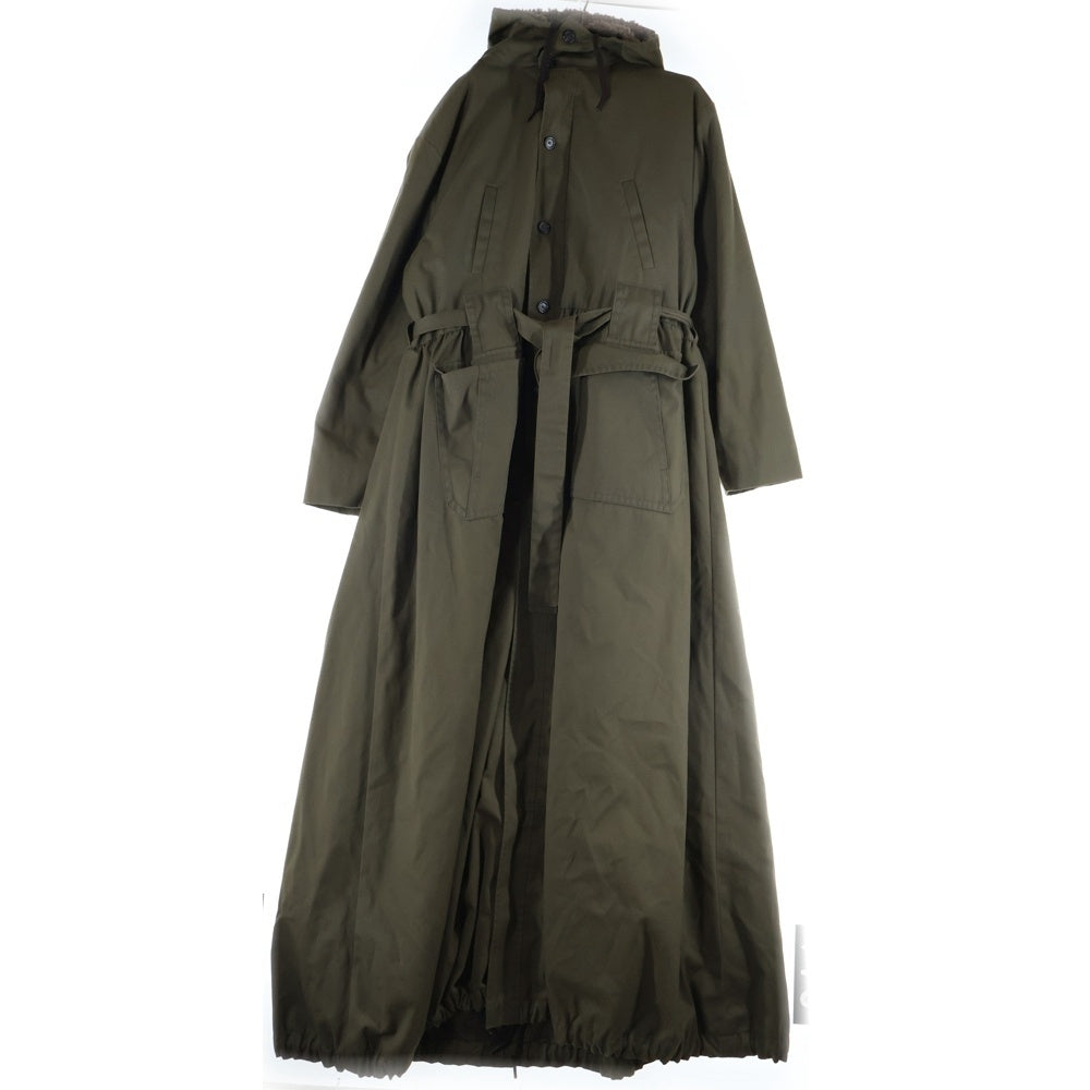 Maison Margiela(メゾンマルジェラ) ボアライナー付 ミリタリーコート トレンチコート カーキ S51AH0069