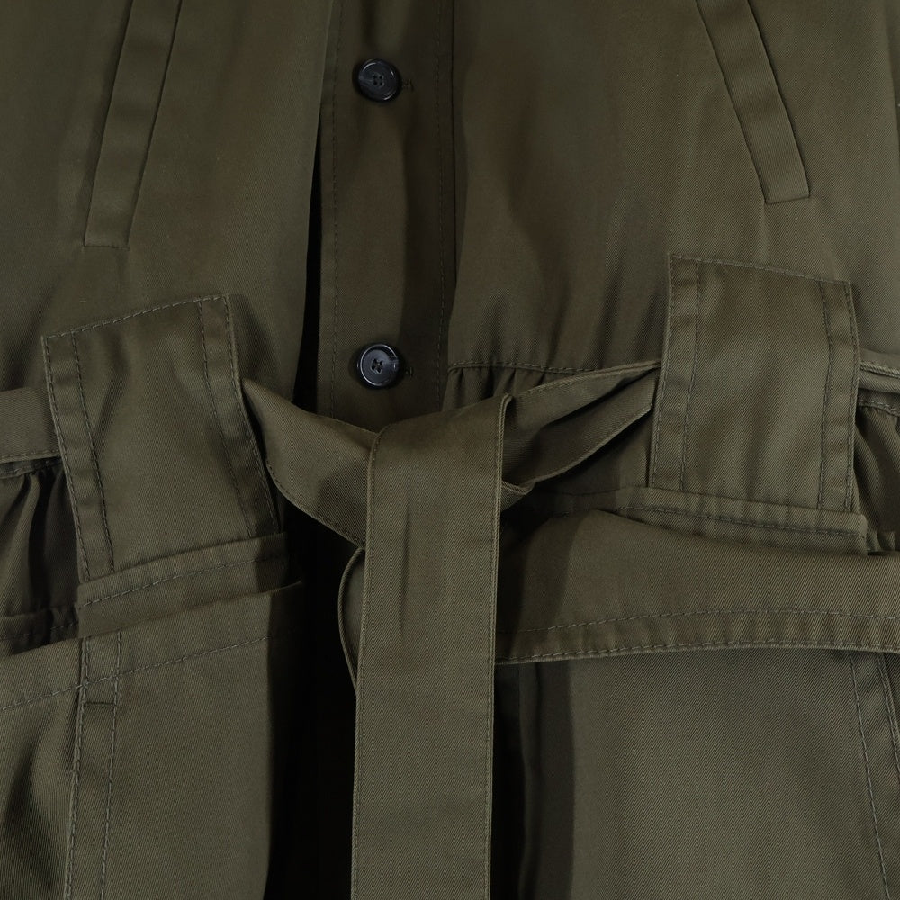 Maison Margiela(メゾンマルジェラ) ボアライナー付 ミリタリーコート トレンチコート カーキ S51AH0069