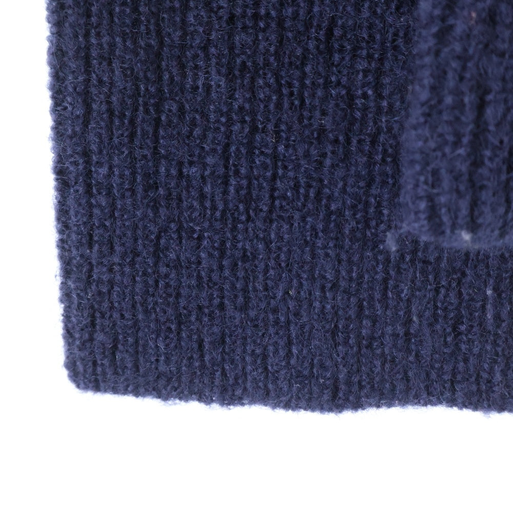 COMME DES GARCONS GIRL(コムデギャルソンガール) フロントデザイン クルーネックニット セーター ネイビー NP-N009