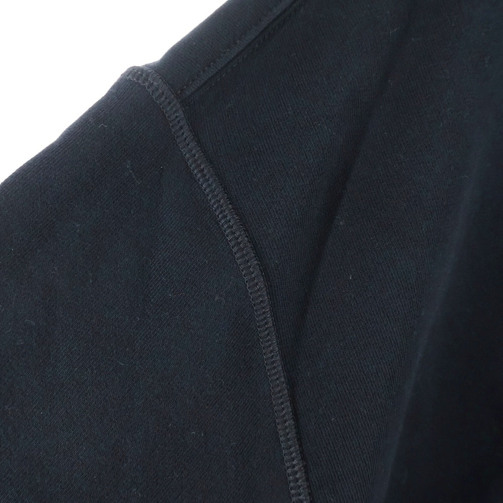 PRADA(プラダ) 23AW トライアングルロゴプレート クルーネック スウェットトレーナーブラック UJL26A