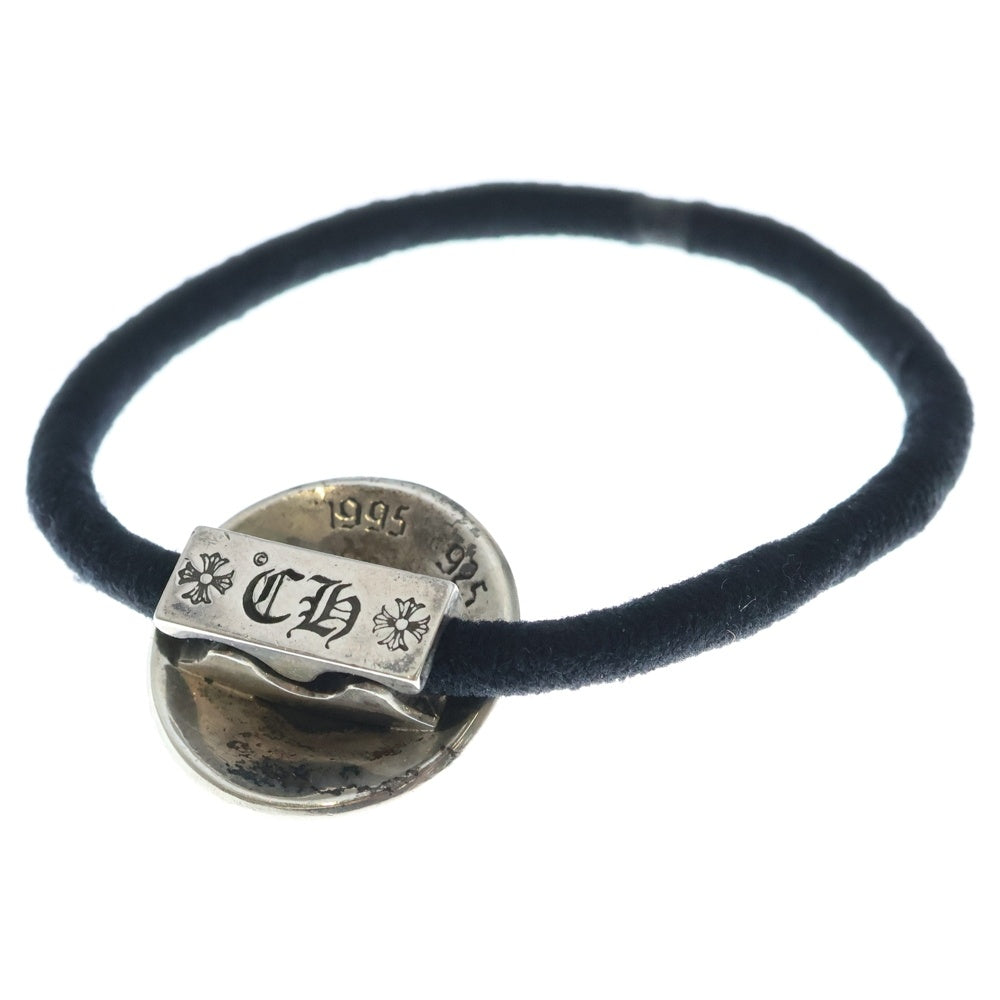 CHROME HEARTS(クロムハーツ) HAIRBAND クロスボール ヘアバンド ヘアゴムコンチョ シルバー BCA151