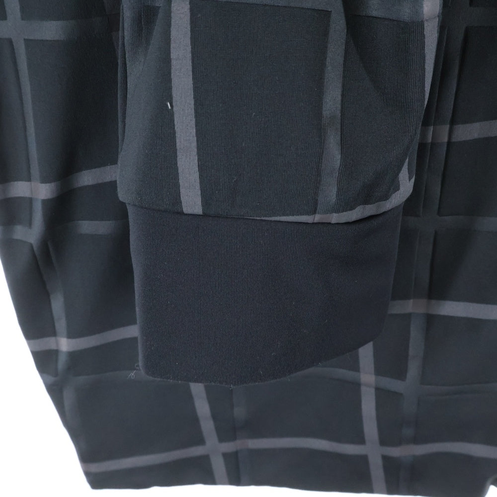 BALENCIAGA(バレンシアガ) チェックダイバーブルゾン ジャケット ブラック 394102 T0K32