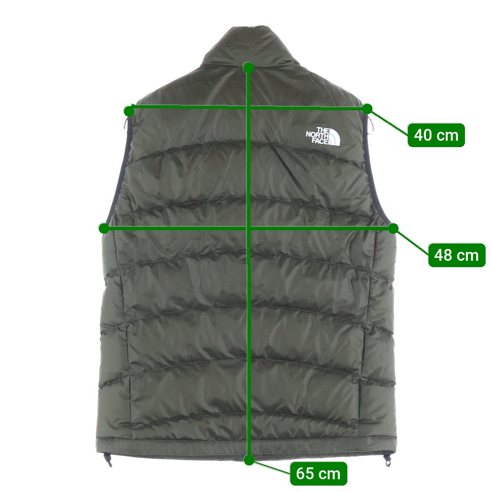 THE NORTH FACE(ザノースフェイス) アコンカグア ダウンベスト カーキ ND92243