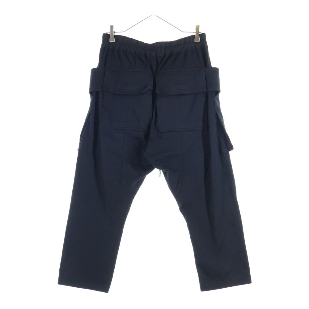 DRKSHDW(ダークシャドウ) 20AW CREATCH CARGO DRAWSTRING クリーチカーゴパンツ ジョガーパンツ ブラック DU20F1371-RIG