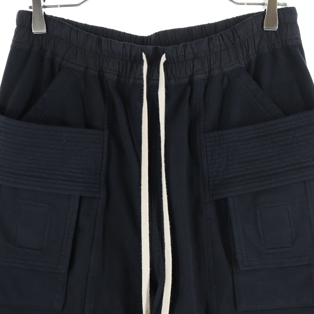 DRKSHDW(ダークシャドウ) 20AW CREATCH CARGO DRAWSTRING クリーチカーゴパンツ ジョガーパンツ ブラック DU20F1371-RIG