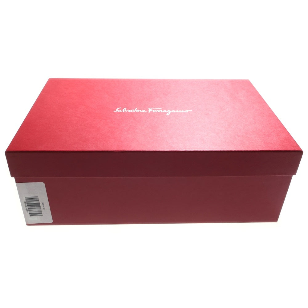 Salvatore Ferragamo(サルヴァトーレ フェラガモ) NILE ガンチーニローカットスニーカー シューズ ホワイト/ブラック 749222